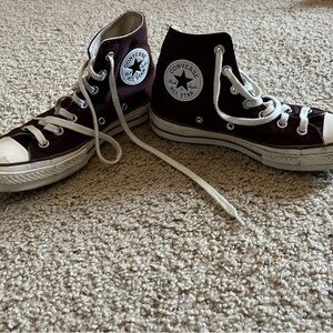 Converse Brown High-Top Sneakers Classic Style